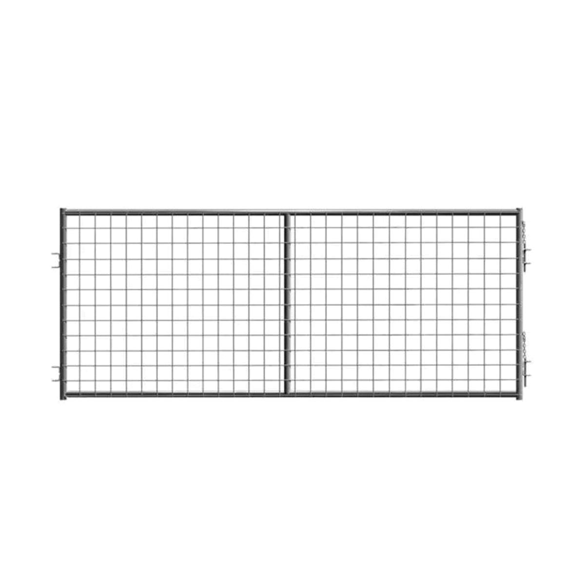 Behlen Country Kidding Panel 2 in W 48 in H Gray Painted Powder?Coated