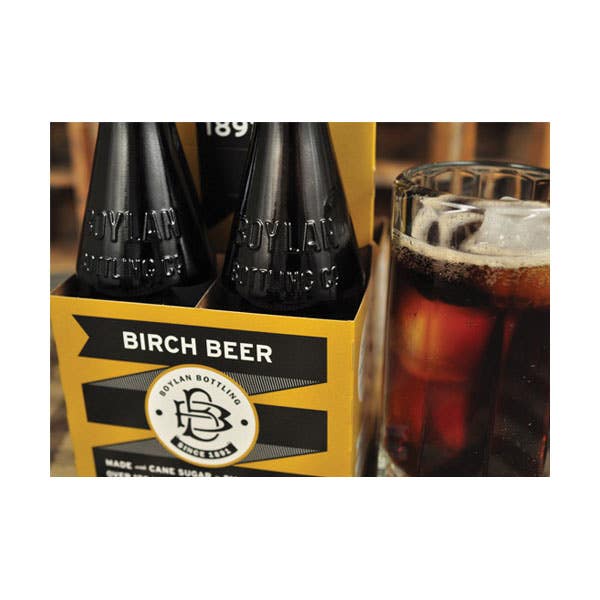 Boylan Bottling Birch Beer Soda 12 oz Bottle
