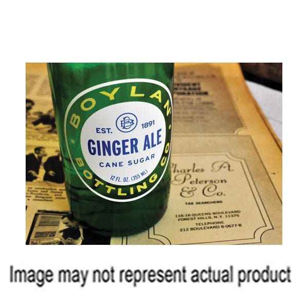 Boylan Bottling Ginger Ale 12 fl oz Bottle