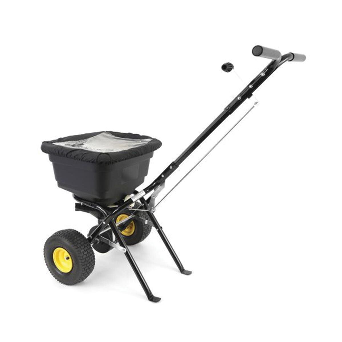 Spyker Spreaders P20-5010 Walk Behind Broadcast Spreader, 50 lb, 4 to 12 ft W Spread