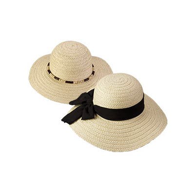 Broner Hat, Women's, One-Size, Paper, Natural