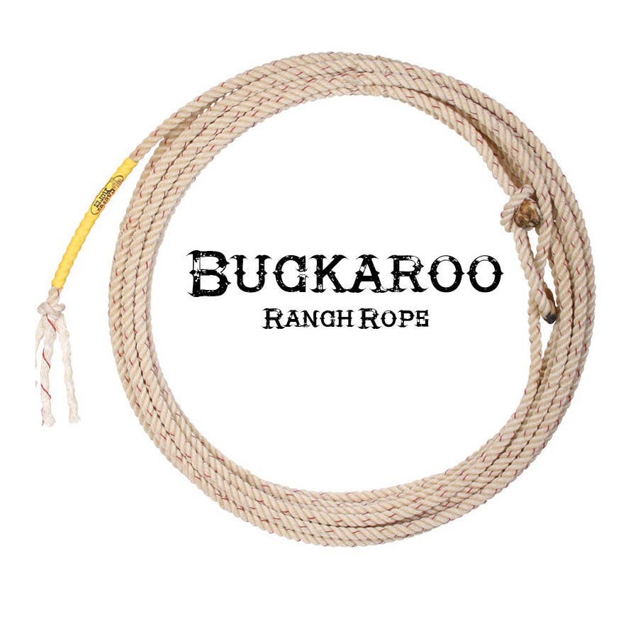 Cactus Buckaroo Ranch Rope, 5/16 in Dia, 45 ft L, Nylon