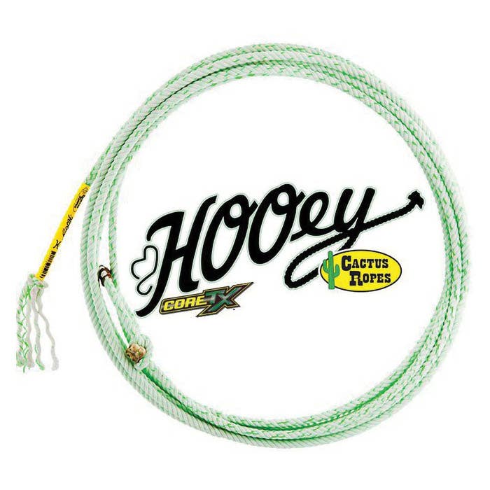 Cactus HOOey CoreTX Calf Rope, 28 ft L, Extra Soft Rope, Polyester - 840546