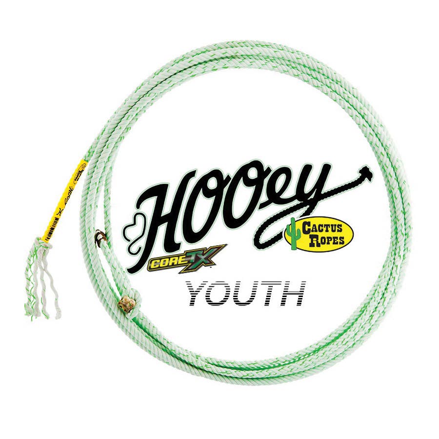 Cactus HOOey CoreTX Rope, 28 ft L, Extra Soft Rope, Polyester