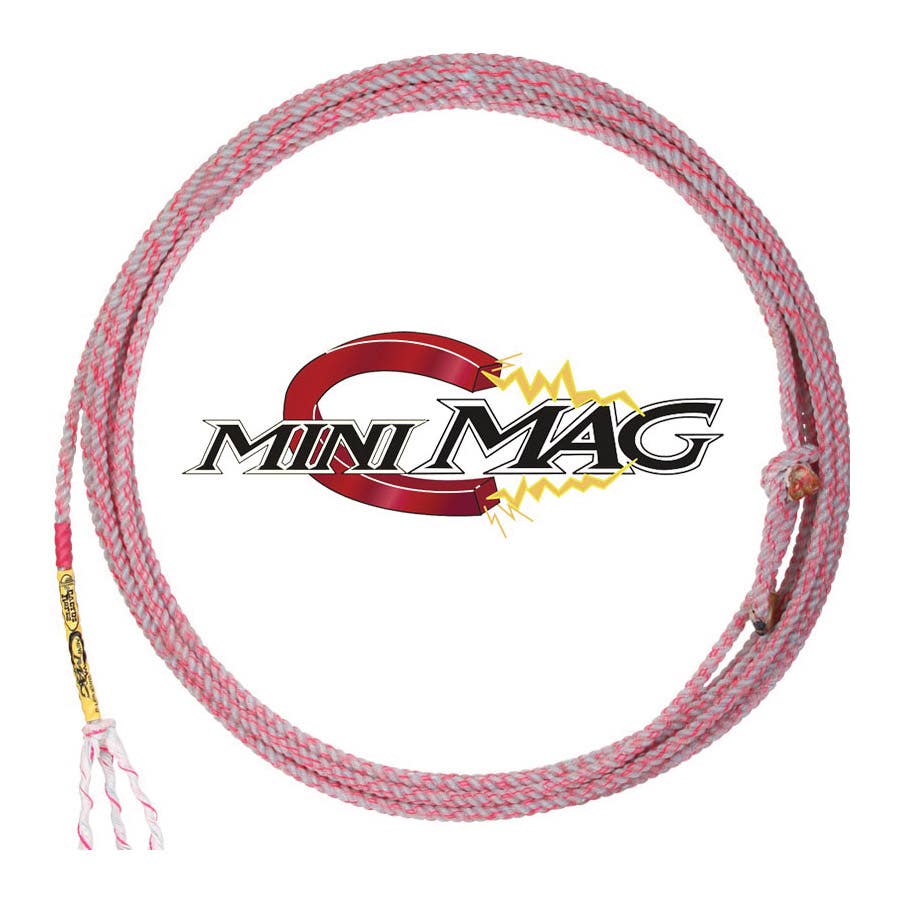 Cactus Mini-Mag Head Rope, 32 ft L, Extra Soft Rope, Nylon