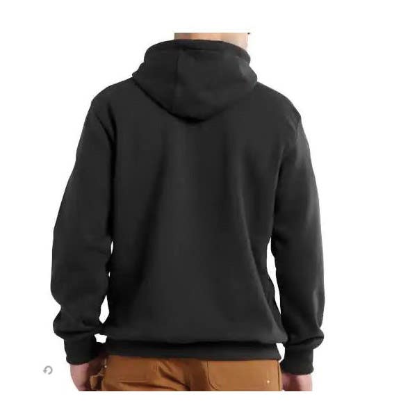 Carhartt Paxton Series Sweatshirt, 4XL, Cotton/Polyester, New Navy, Hooded Collar