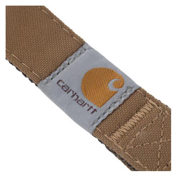 Carhartt Journeyman Dog Leash, 6 ft L, 3/4 in W, 2-Ply, Carhartt Brown/Dark Brown
