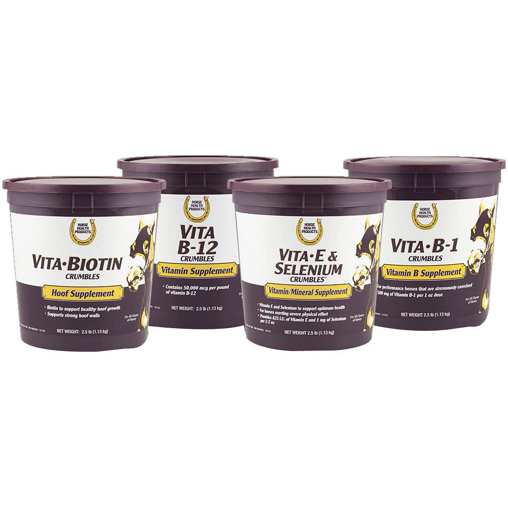Horse Health Products 100542257 Vitamin B-1 Horse Supplement, Crumble, 3 lb