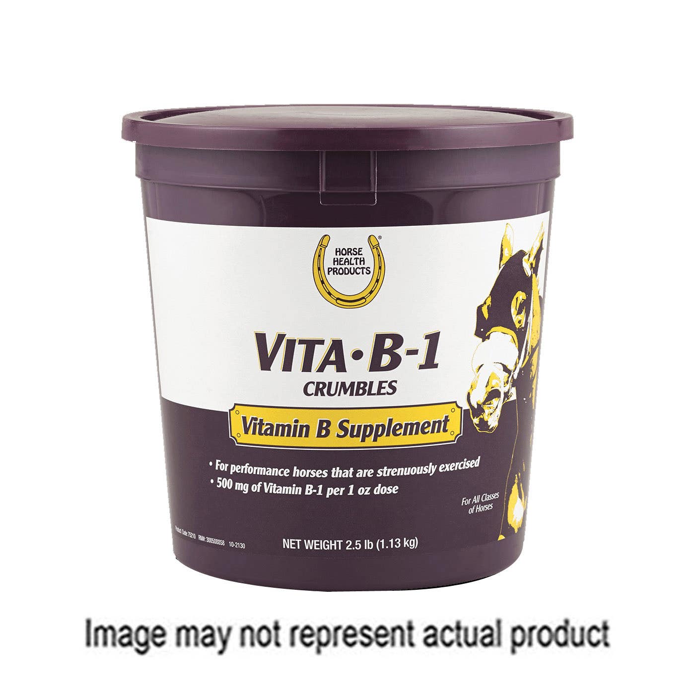 Horse Health Products 100542257 Vitamin B-1 Horse Supplement, Crumble, 3 lb