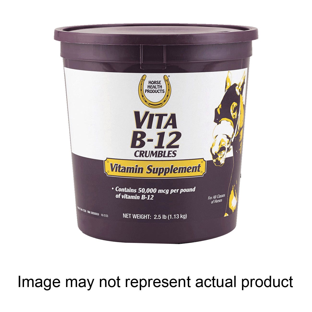 Horse Health Products 100542259 Vitamin B-12 Horse Supplement, Crumble, 3 lb