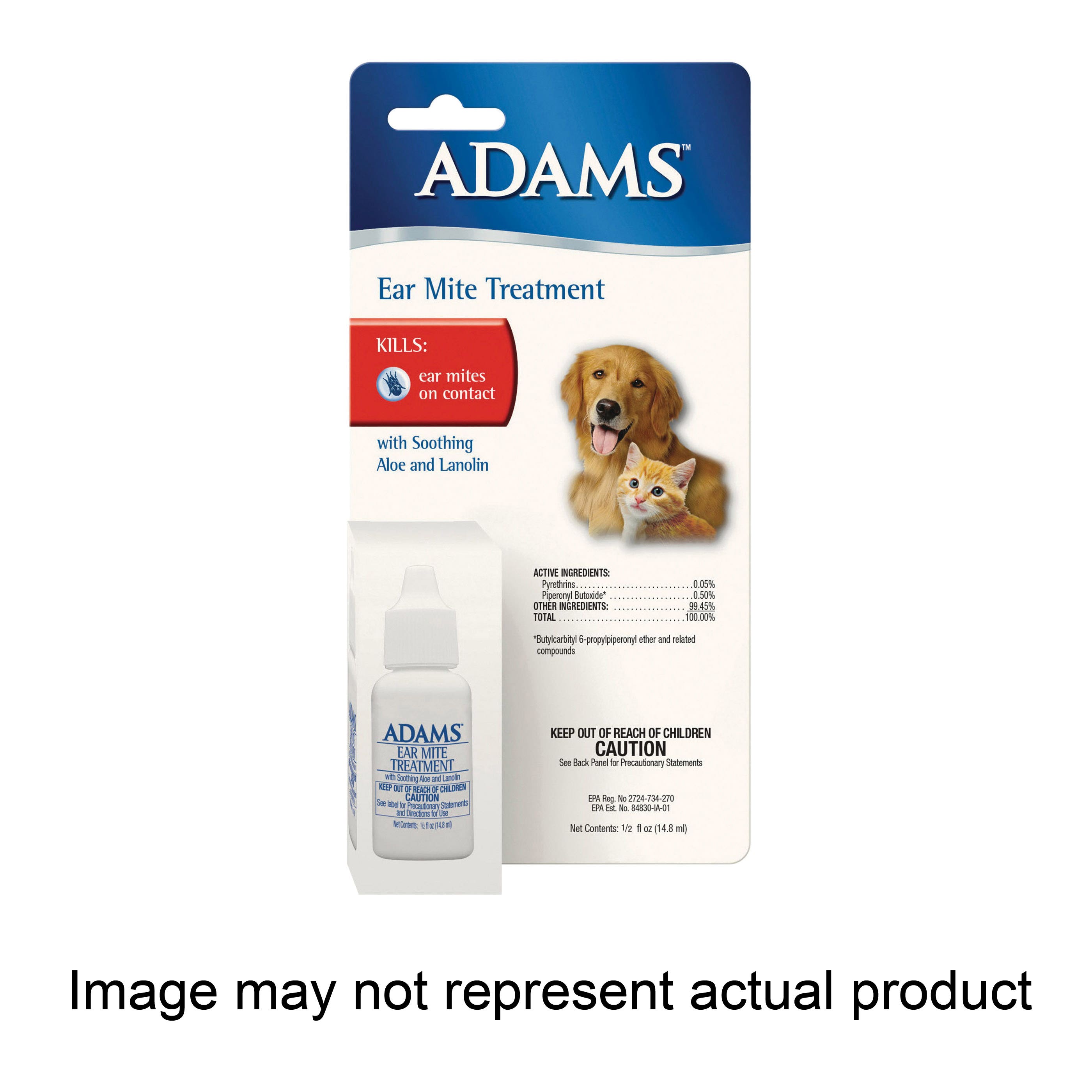 Adams 100503561 Ear Mite Treatment, 5 oz