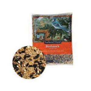 Feathered Friend BIRDSNACK 30229 Cracked Corn Wild Bird Food Mix, 5 lb, Premium, Bag