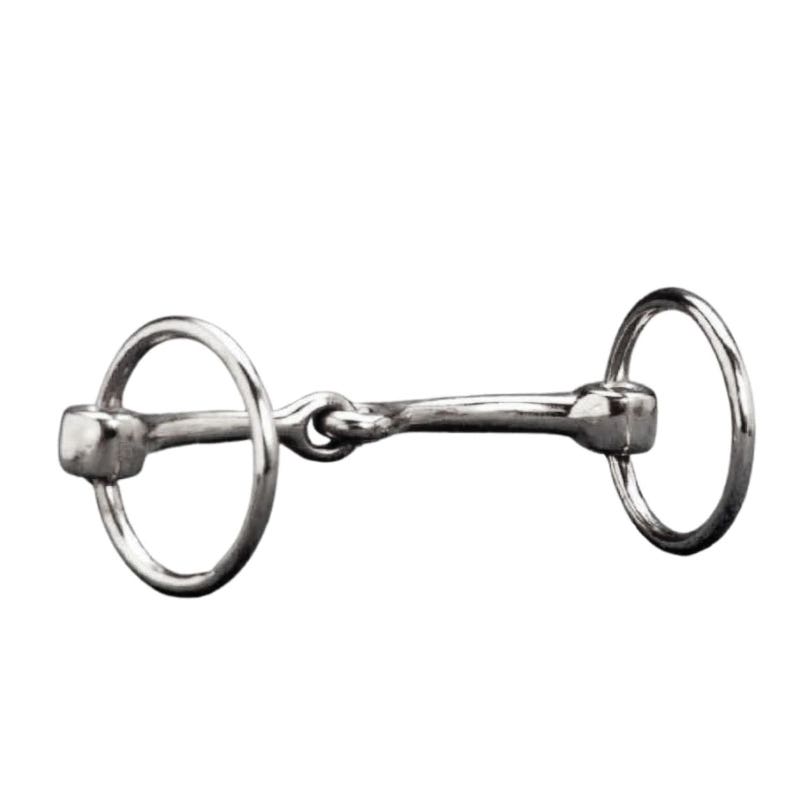 Colorado Saddlery Ring Snaffle Bit, 5 in Mouth