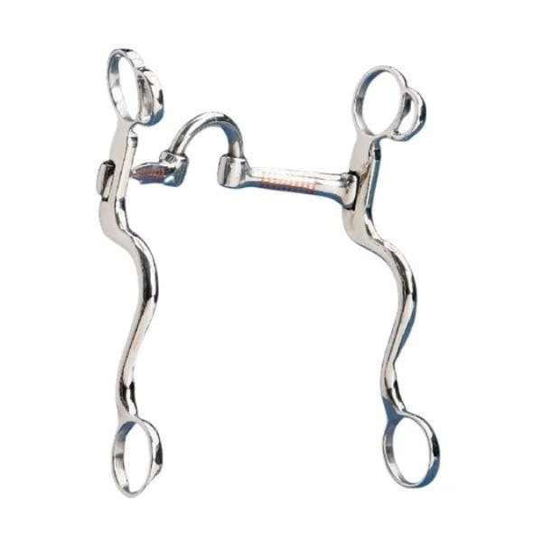 Colorado Saddlery Correction Bit, 5 in Mouth, Copper