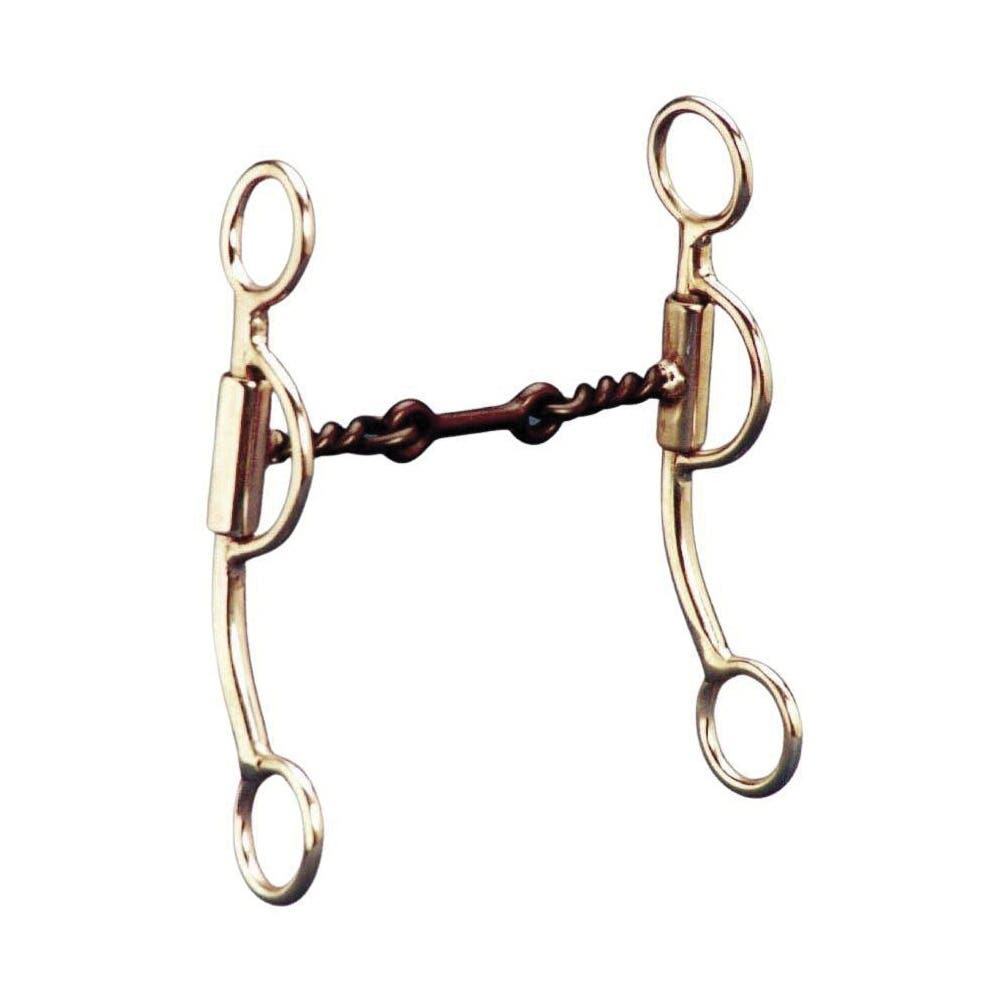 Colorado Saddlery New Mexico Special Bit, 5 in Mouth, Stainless Steel/Sweet Iron