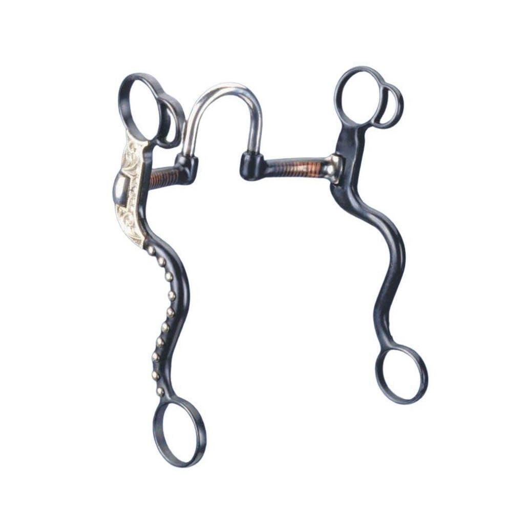 Colorado Saddlery Correction Bit, 5 in Mouth, Metal, Silver