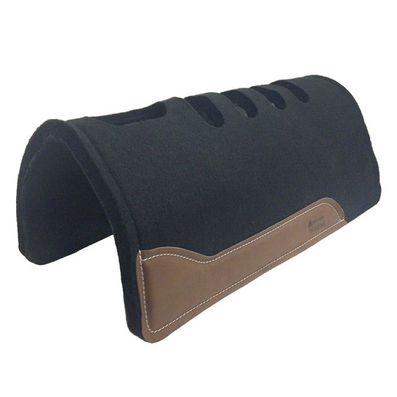 Cowboy Cordage Original Saddle Blanket, 1 in Thick, Leather/Neoprene