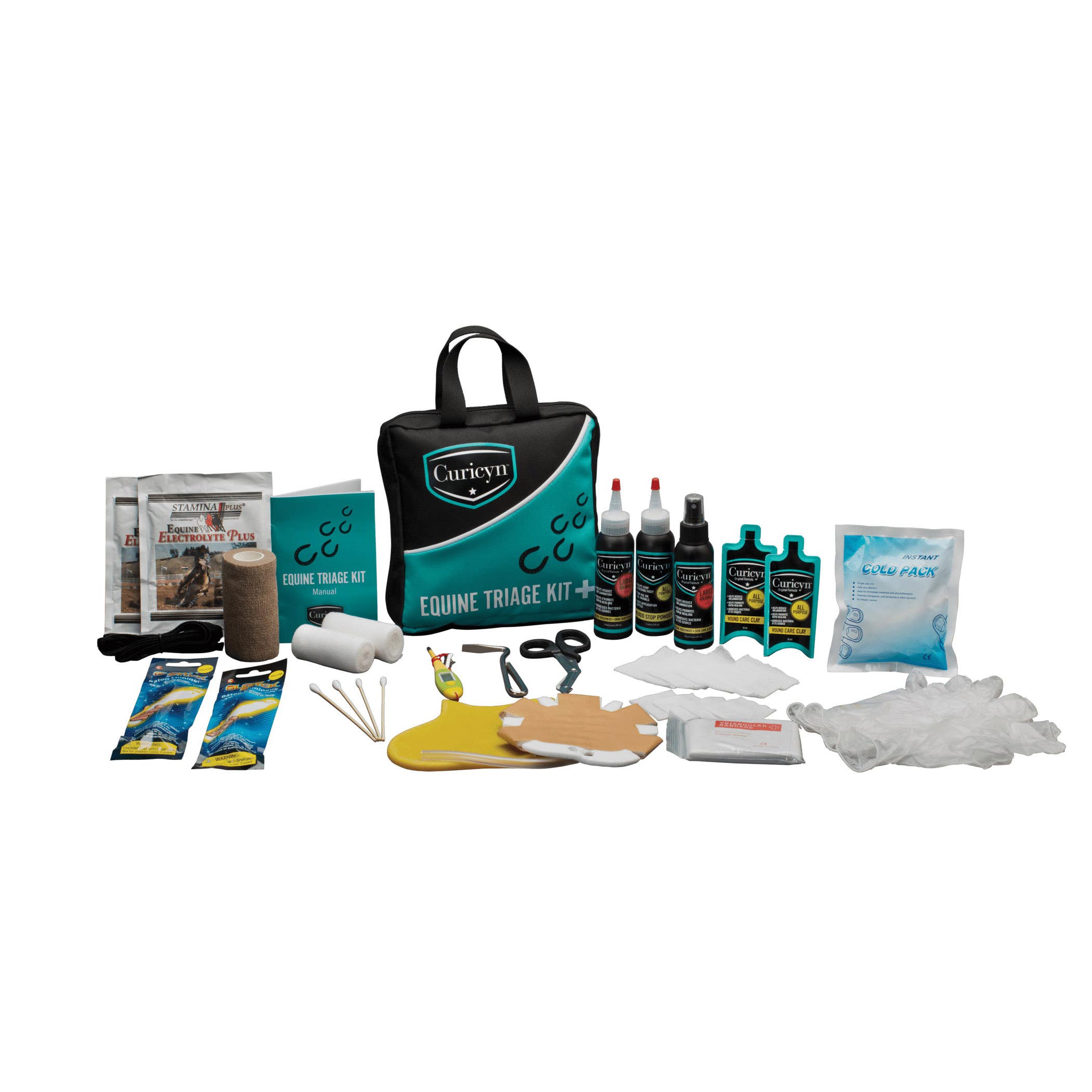 Curicyn EK0001-EA Equine Triage Kit, 36-Piece