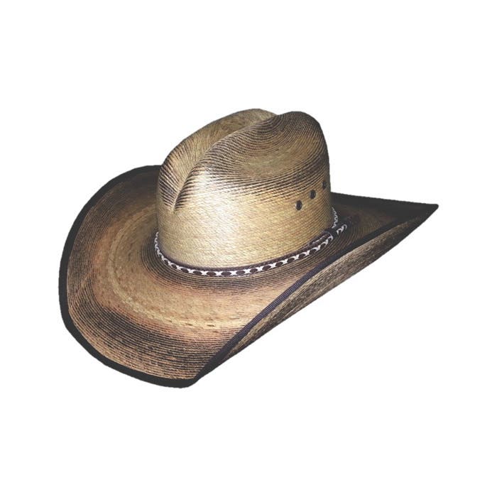 Dallas Hats CAT 20X J 7-1/4 Hat, Men's, 7-1/4 in, Leather/Palm Leaf, Toasted