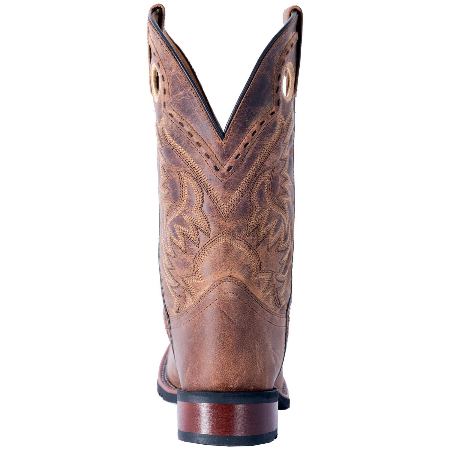 Laredo Western Boots, 10.5, Tan, Leather Upper