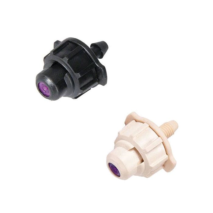 DIG Fogger/Mister, 1/4 in Connection, Full, 30 psi Pressure, 0.8 gph, Plastic, Black