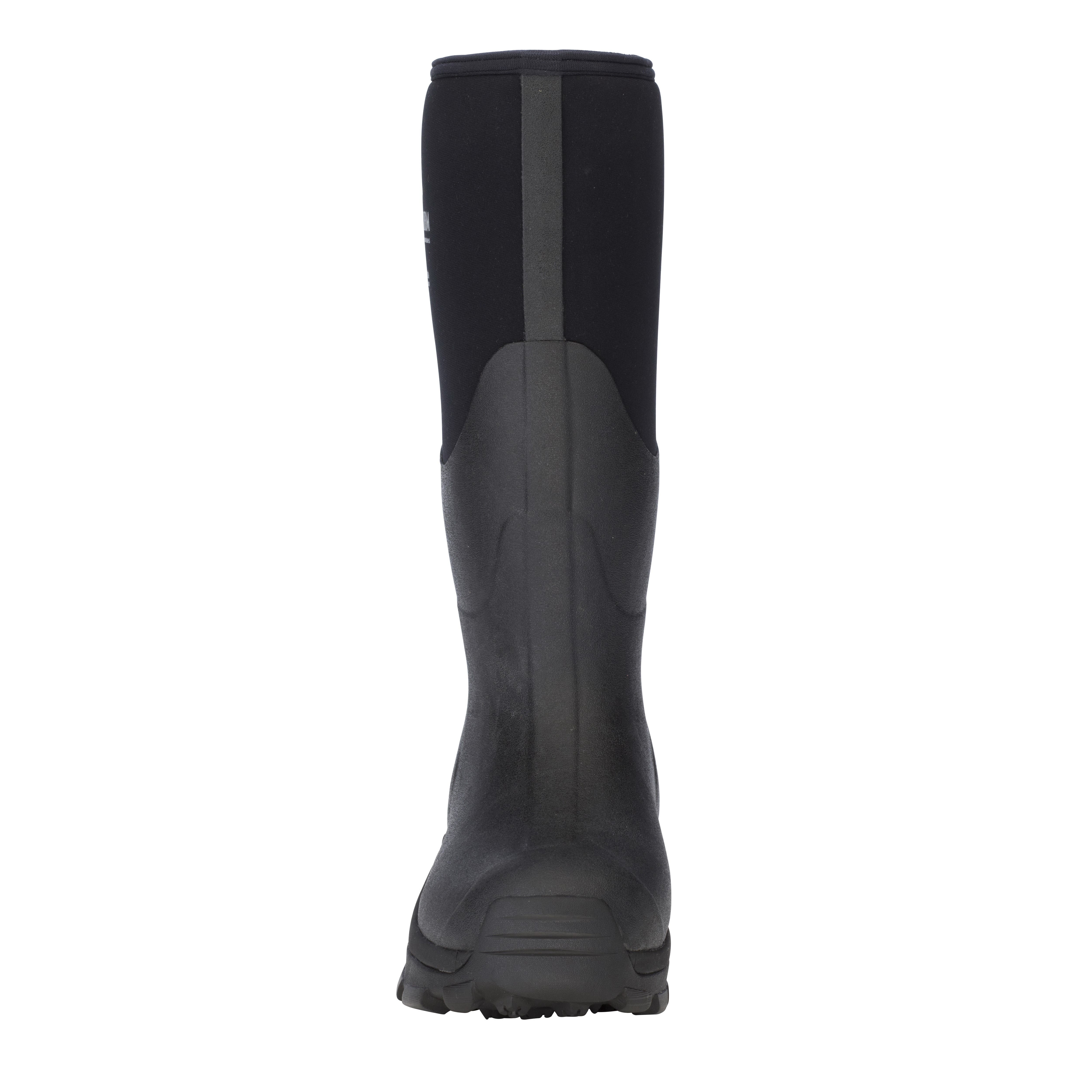 Dryshod West Arctic Storm Series Winter Boots, 14, Black/White, Pull Tab, Insulated, -50 to 65 deg F