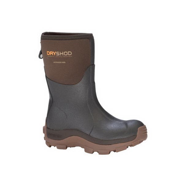 Dryshod West Farm Boots, 7, Brown/Peanut, Neoprene, Insulated: Yes