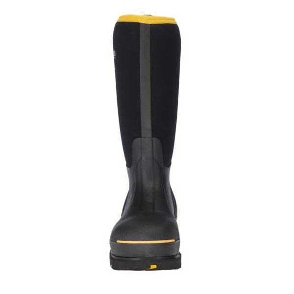 Dryshod West Work Boots, 16, Black/Yellow, Neoprene, Insulated: Yes