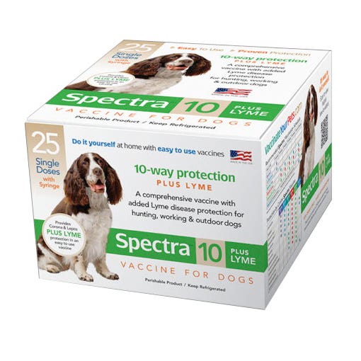 Durvet Canine Spectra 10 Plus Lyme Vaccine