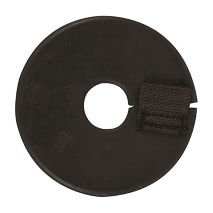 Cashel Bit Cheek Guard, Rubber, Black