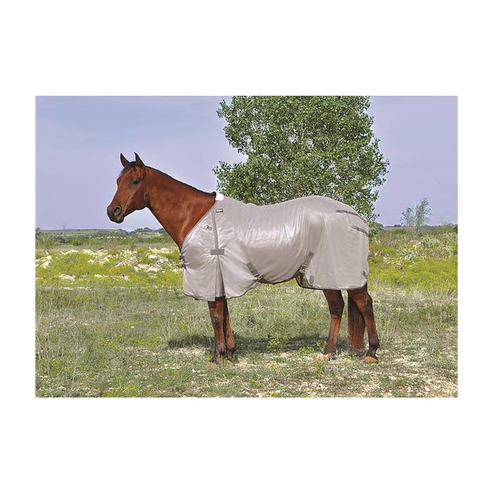 Cashel Fly Sheet, Economy, 77 to 79 in, Fleece/Polyester, Gray