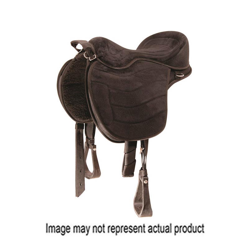 Cashel Black Soft Saddle, L