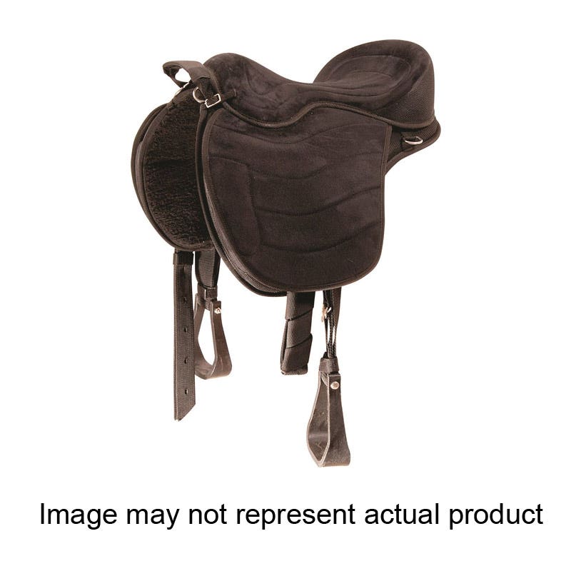 Cashel Black Soft Saddle, M