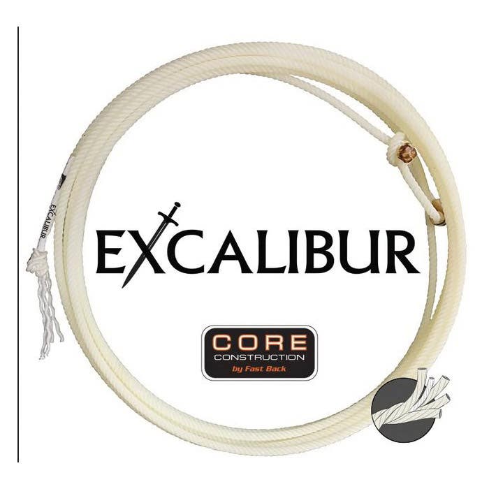 Fast Back EXCALIBUR Head Rope, 31 ft L, Soft Rope, Nylon/Polyester