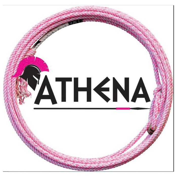 Fast Back ATHENA Calf Rope, 29 ft L, Soft Rope, Polyester, Purple
