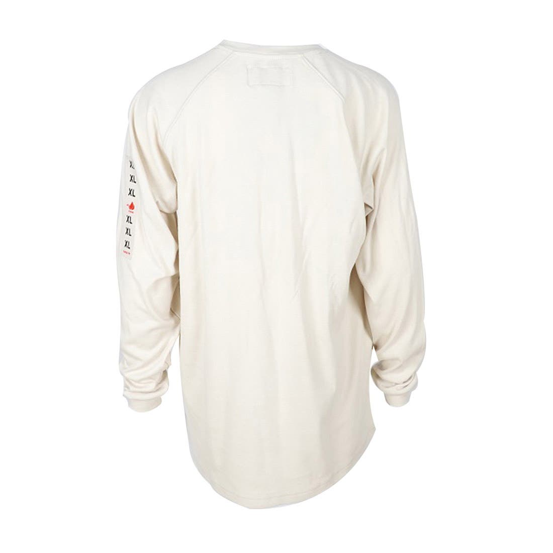 Forge Fr Flame-Resistant T-Shirt, Men's, XL, Crew Neck, Tan - 830822