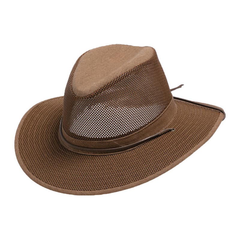 Henschel Hat Company 5310-82-M Breezer Hat, M, Cotton/Polyester, Earth