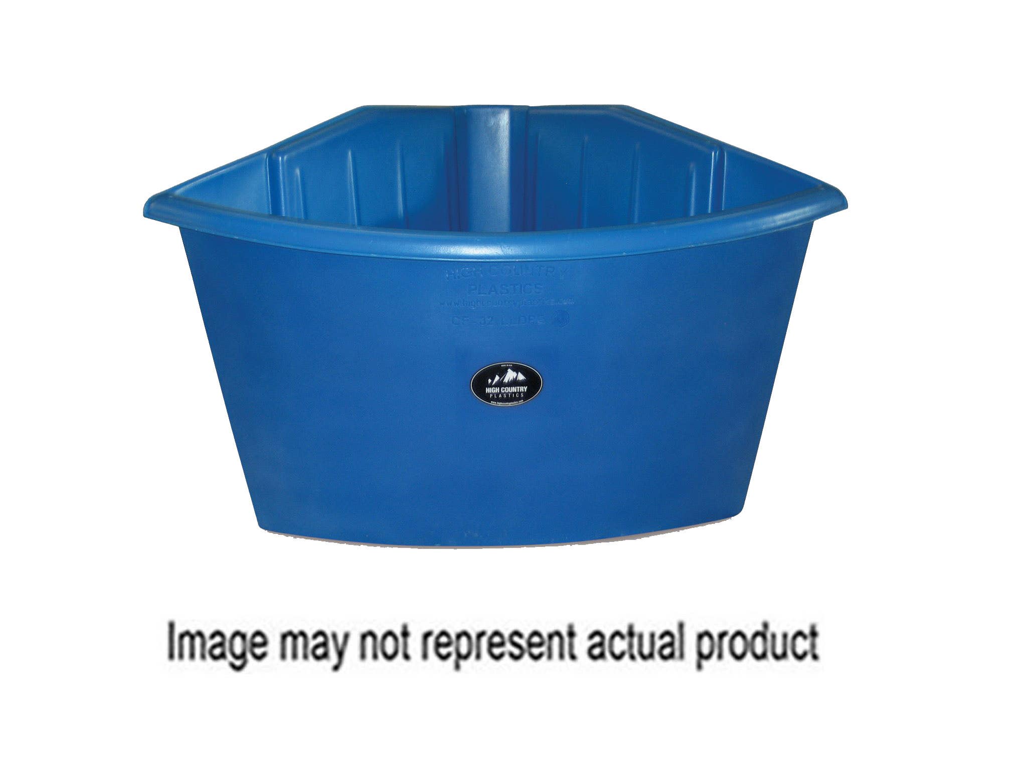 High Country Plastics Corner Feeder, Black