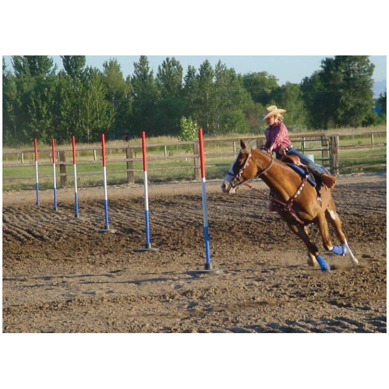 High Country Plastics Pole Bending Base Set, Polyester, Black