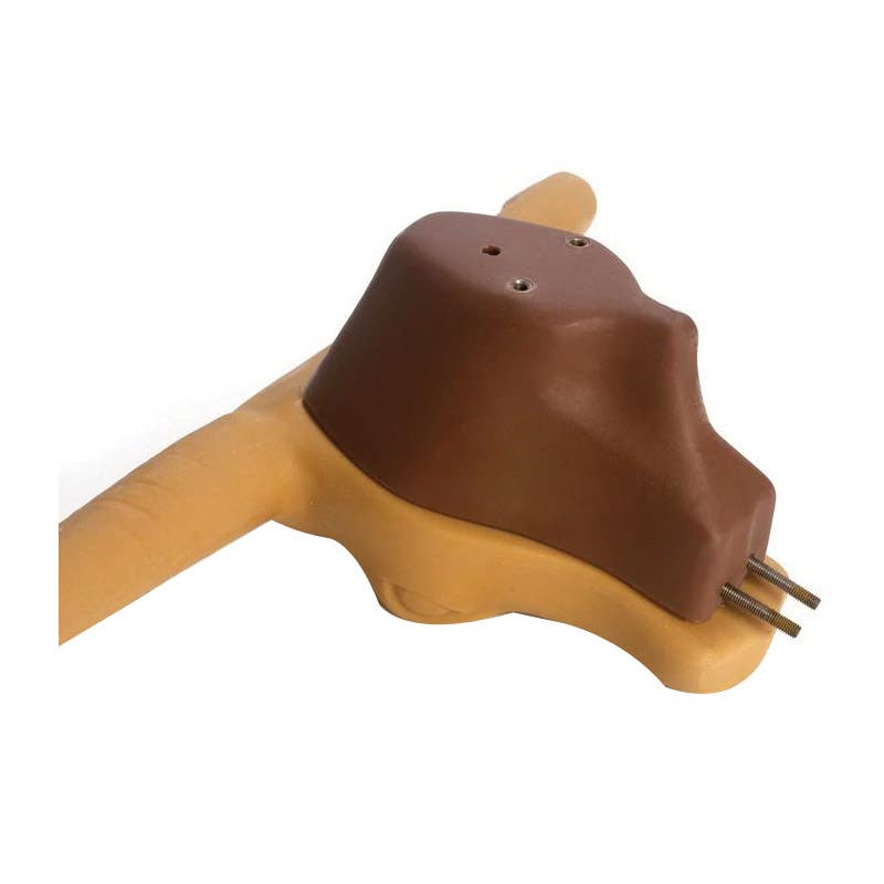 High Country Plastics Roping Tipped Corriente Head, 24 in L Horn, Polyester