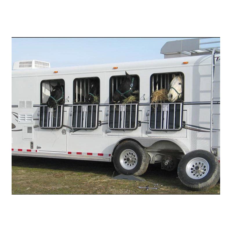 High Country Plastics Trailer Helper, Steel, Gray, For: Axle Trailer, Two and Three Horse Trailers