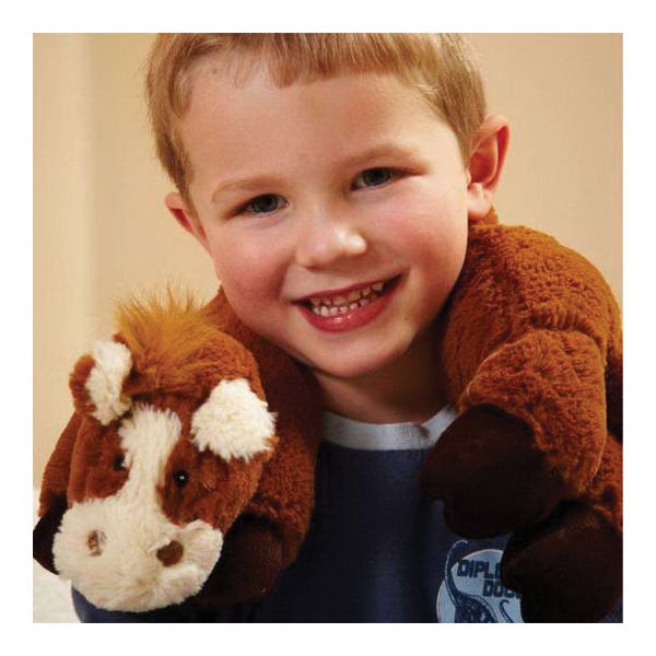 Warmies Wrap Plush Horse