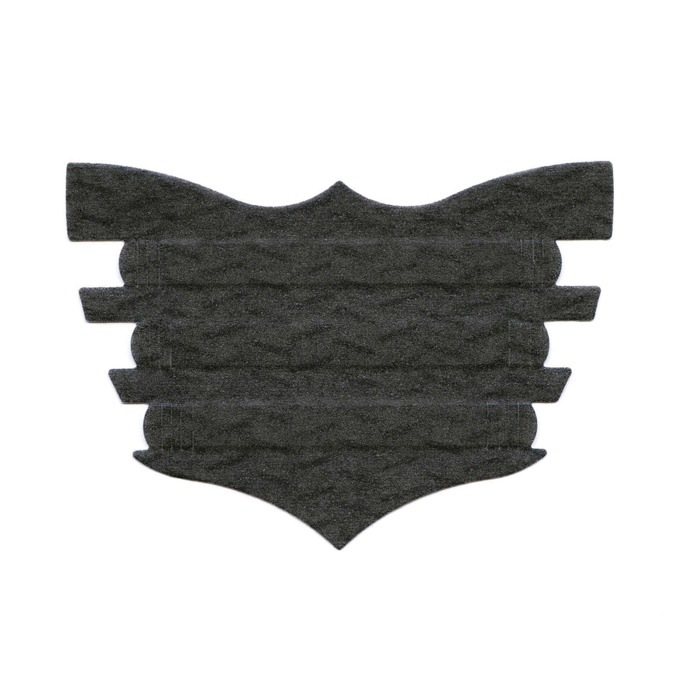 Flair 841437 Equine Nasal Strip, Drug-Free, Self-Adhesive, Black, 6/PK