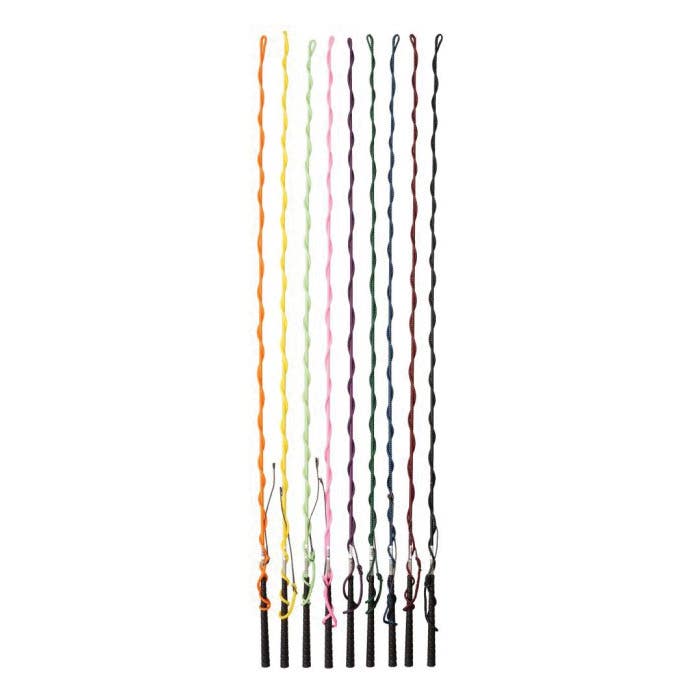 Tough 1 Lunge Whip, Nylon, Orange, 6 ft OAL