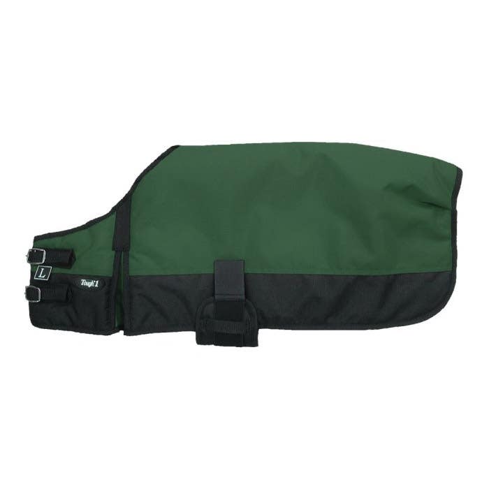 Tough 1 Dog Blanket, XL, Polyester, Green/Hunter, Buckle, Strap Closure