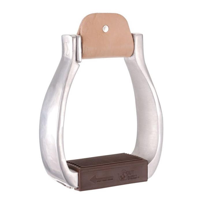 Tough 1 EZ Out Safety Stirrup, Aluminum/Rubber