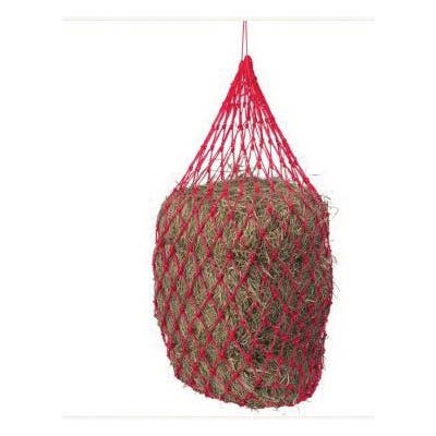 Tough 1 Slow Feed Hay Net, L, Polyester, Red