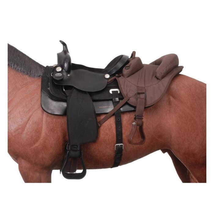 Tough 1 Ride Behind Tandem Saddle, One-Size, Foam/Nylon, Brown