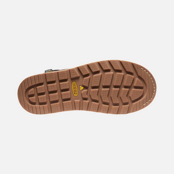 Keen Cincinnati Series Heavy-Duty Work Boots, 9.5, Belgian/Sandshell, Leather, Lace-Up
