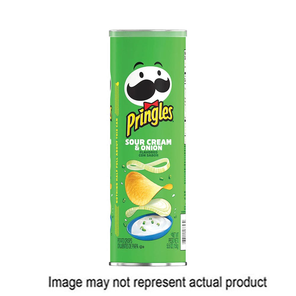 Pringles Sour Cream and Onion Chips 1.41 oz